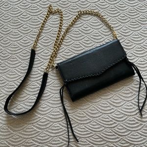Rebecca Minkoff Black Leather Mini Purse 💫